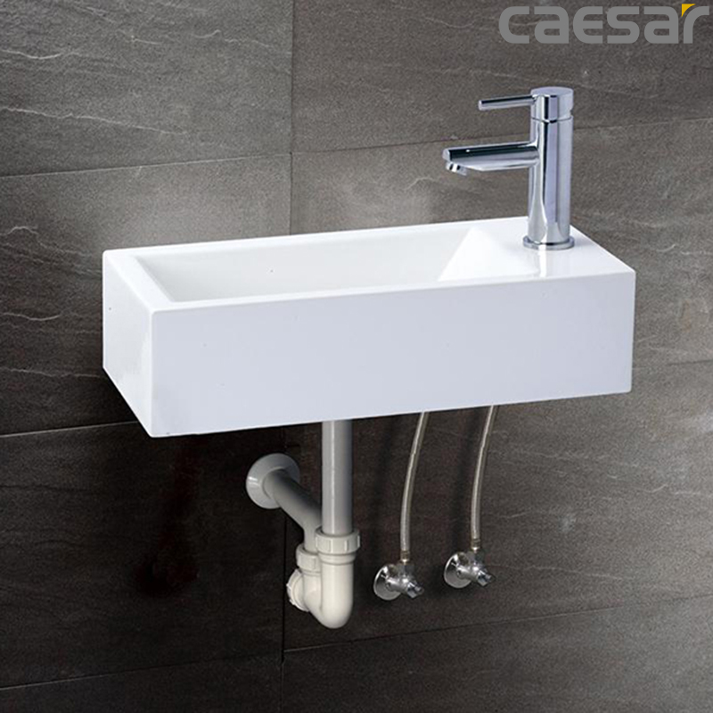 Chậu rửa Lavabo treo tường Caesar LF5239S