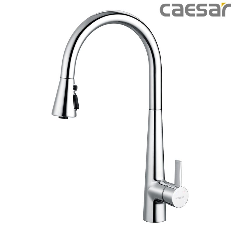 Vòi rửa chén bát nước nóng lạnh Caesar K905C