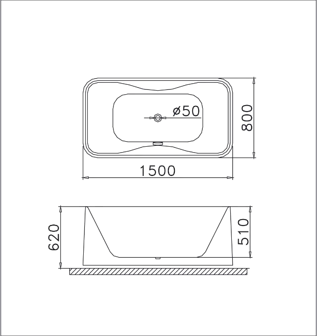 Bồn tắm Caesar AT0950 – ảnh 2