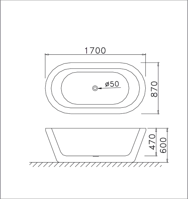 Bồn tắm lập thể Caesar AT6270 – ảnh 2