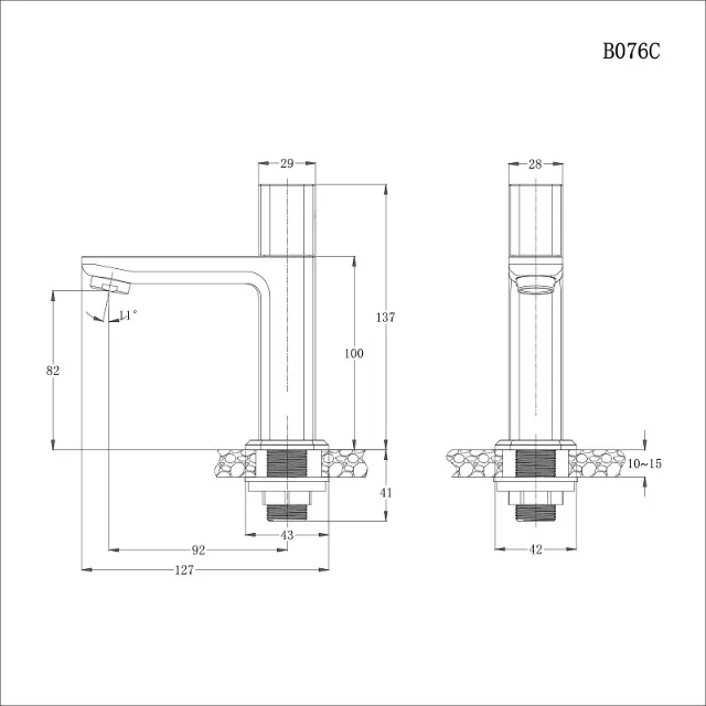 Vòi lạnh Caesar B076C – ảnh 2