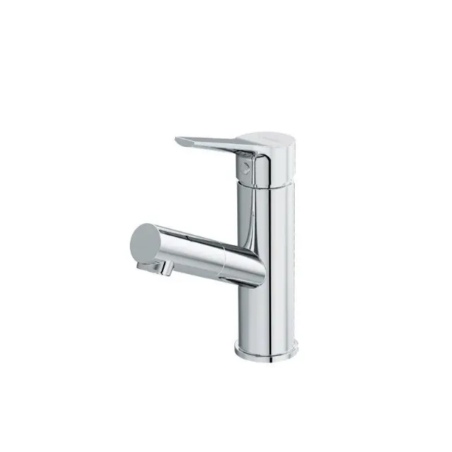 Vòi lavabo Caesar B190C – vòi lạnh dây rút đa năng