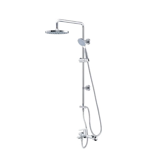 Sen nóng lạnh kết hợp bộ phụ kiện sen tắm đứng Caesar S383C + BS122