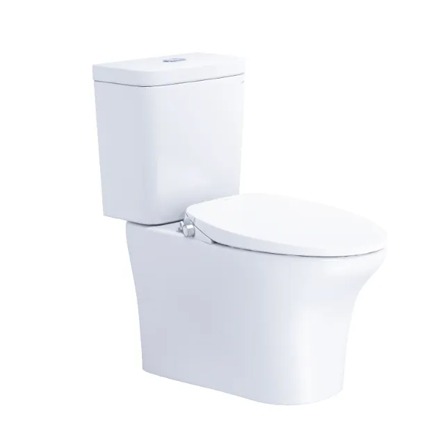 Bồn cầu kết hợp nắp cơ đa năng Caesar CD1341 + TAF060