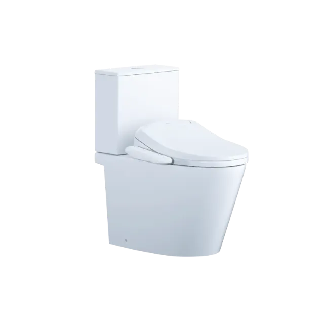Bồn cầu kết hợp nắp điện tử Caesar CD1342 + TAF400H