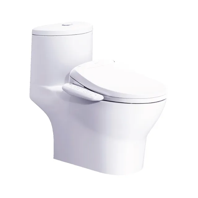 Bồn cầu kết hợp nắp điện tử Caesar C1375F + TAF400H