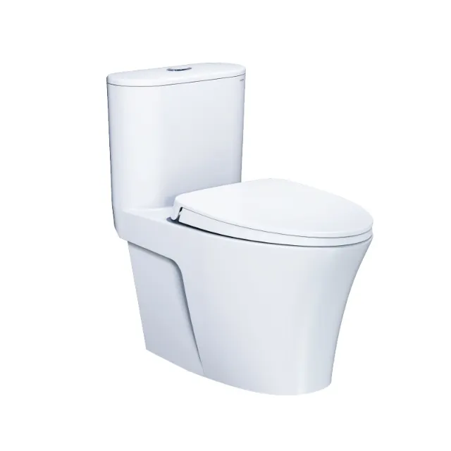 Bồn cầu Caesar C1395 – review mẫu một khối xả Aqua-jet tiết kiệm nước