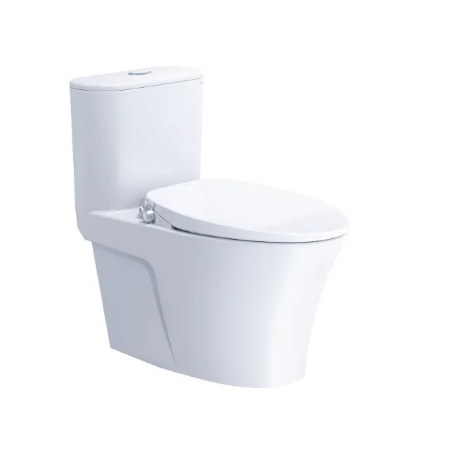 Đánh giá bồn cầu Caesar C1395F – combo nắp cơ đa năng TAF060