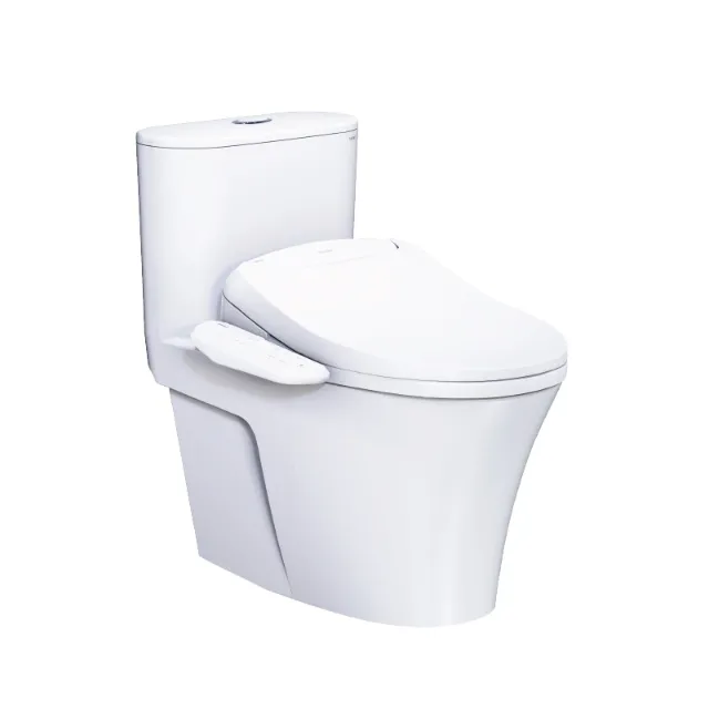 Bồn cầu một khối kết hợp điện tử Caesar C1395F + TAF400H
