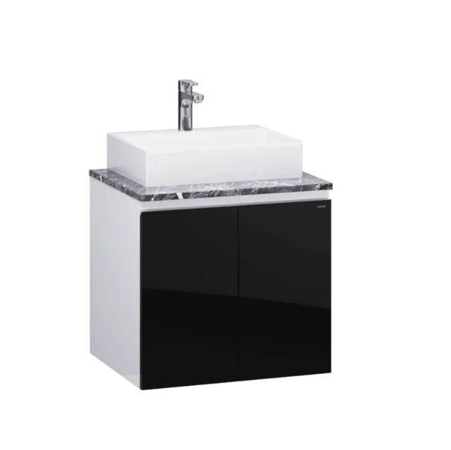Lavabo kết hợp tủ treo Caesar LF5259 + EH46001ADV