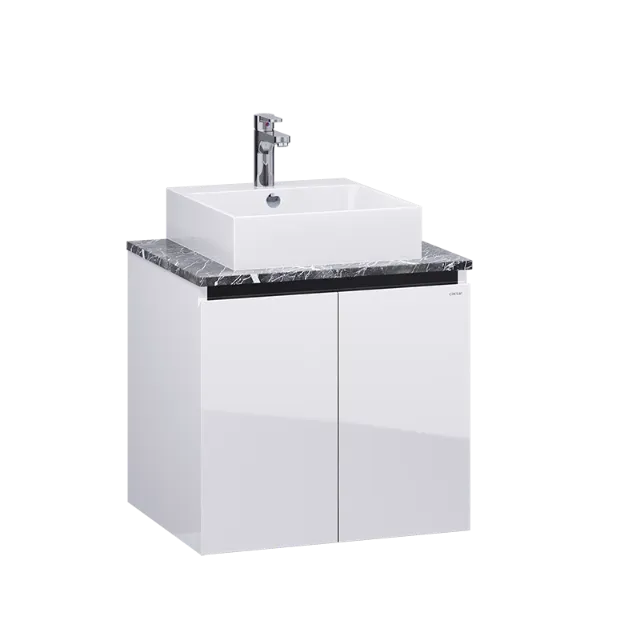 Lavabo và tủ treo Caesar LF5261 + EH46001AV