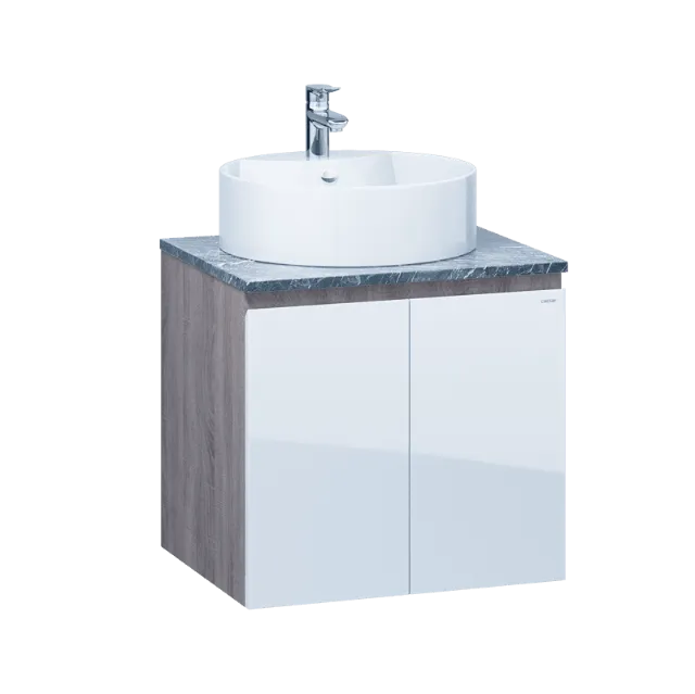 Lavabo và tủ treo Caesar LF5240 + EH46001AWV