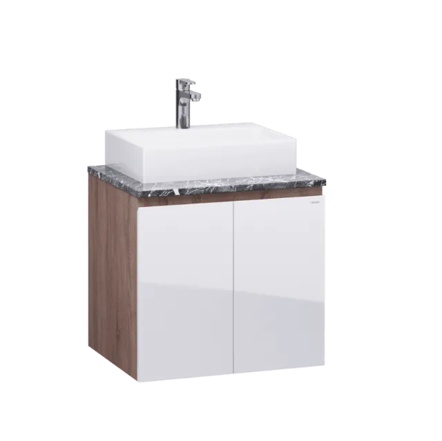 Lavabo kết hợp tủ treo Caesar LF5259 + EH46001AWV