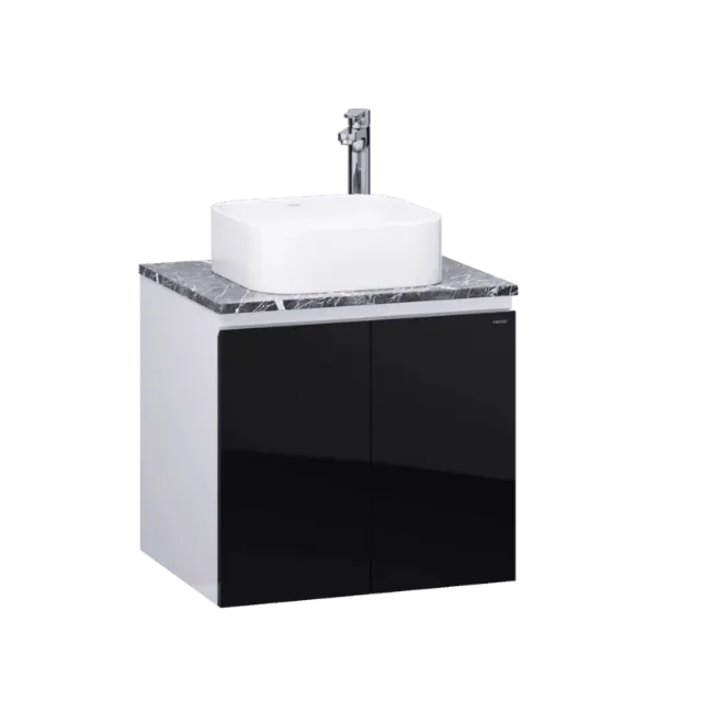 Lavabo kết hợp tủ treo Caesar LF5256 + EH46002ADV