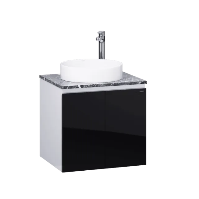 Lavabo kết hợp tủ treo Caesar LF5258 + EH46002ADV