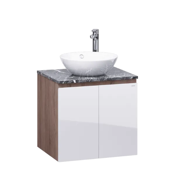 Lavabo và tủ treo Caesar L5215 + EH46002AWV
