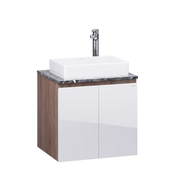 Lavabo và tủ treo Caesar LF5254 + EH46002AWV