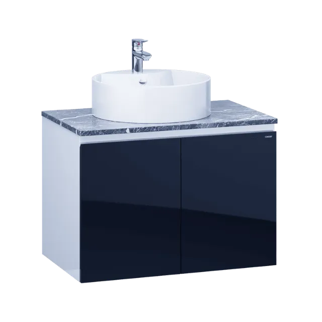 Lavabo kết hợp tủ treo Caesar LF5254 + EH48002ADV