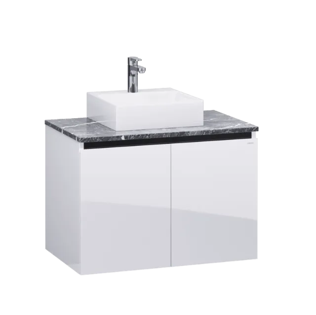 Lavabo và tủ treo Caesar LF5257 + EH48001AV