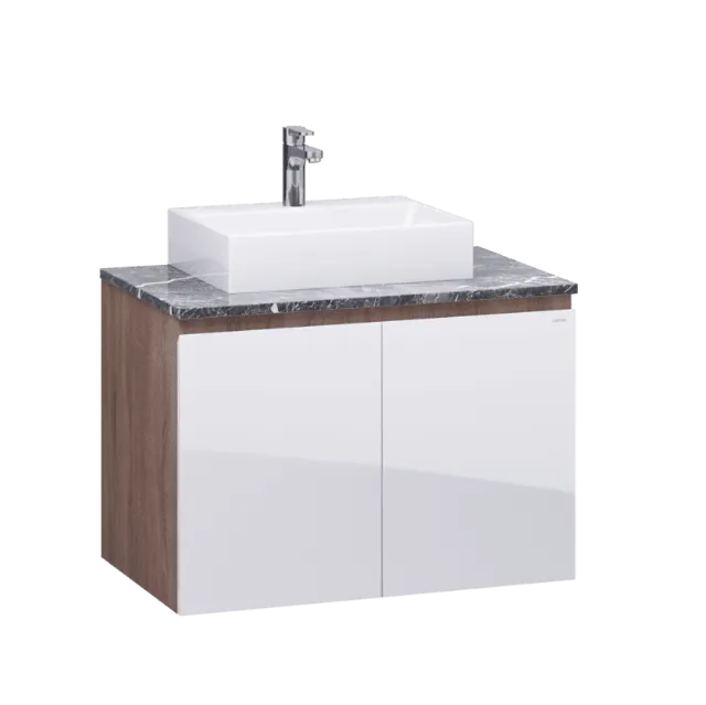 Lavabo và tủ treo Caesar LF5259 + EH48001AWV