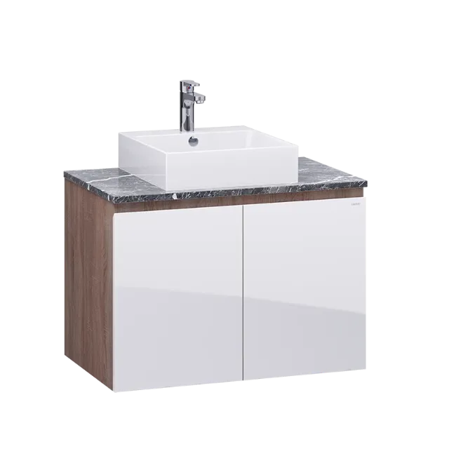 Lavabo và tủ treo Caesar LF5261 + EH48001AWV
