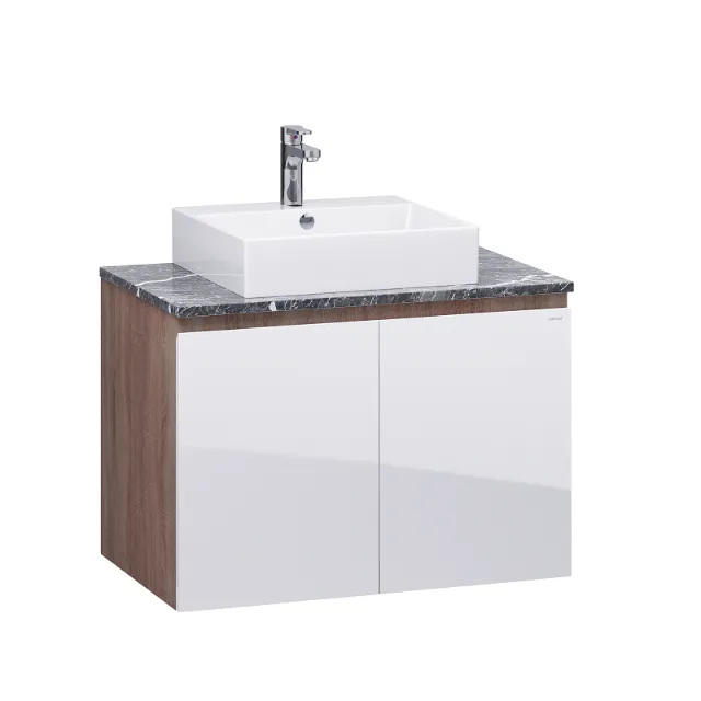 Lavabo và tủ treo Caesar LF5263 + EH48001AWV