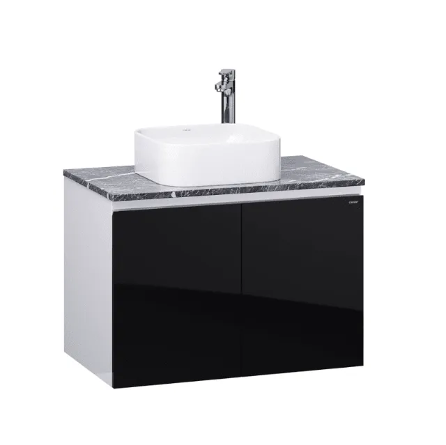 Lavabo kết hợp tủ treo Caesar LF5256 + EH48002ADV