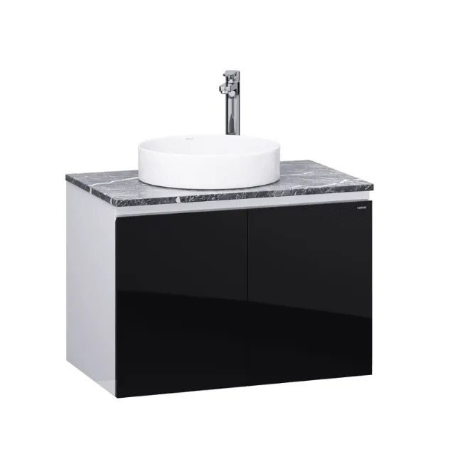Lavabo kết hợp tủ treo Caesar LF5258 + EH48002ADV