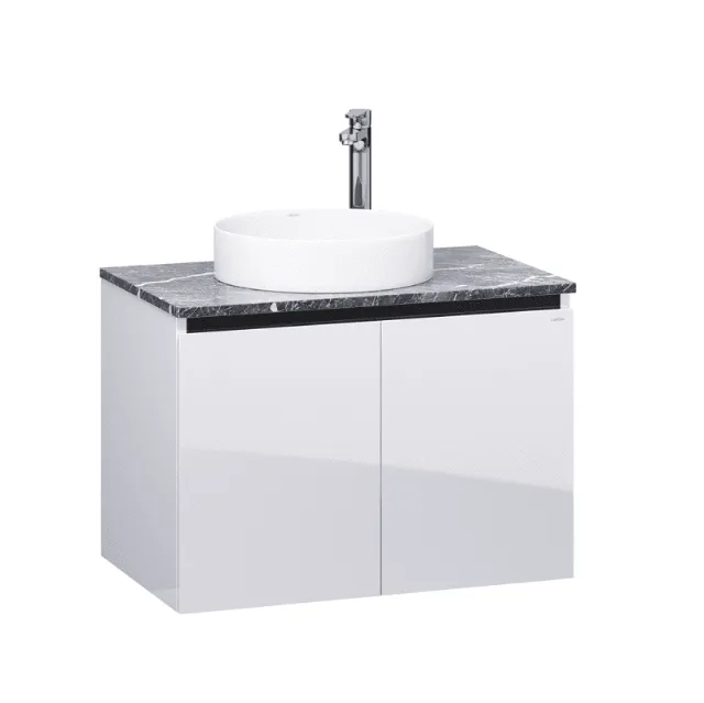Lavabo kết hợp tủ treo Caesar LF5258 + EH48002AV