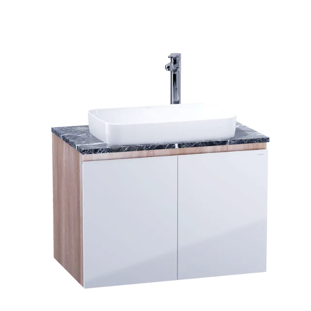 Lavabo kết hợp tủ treo Caesar L5262 + EH48002AWV