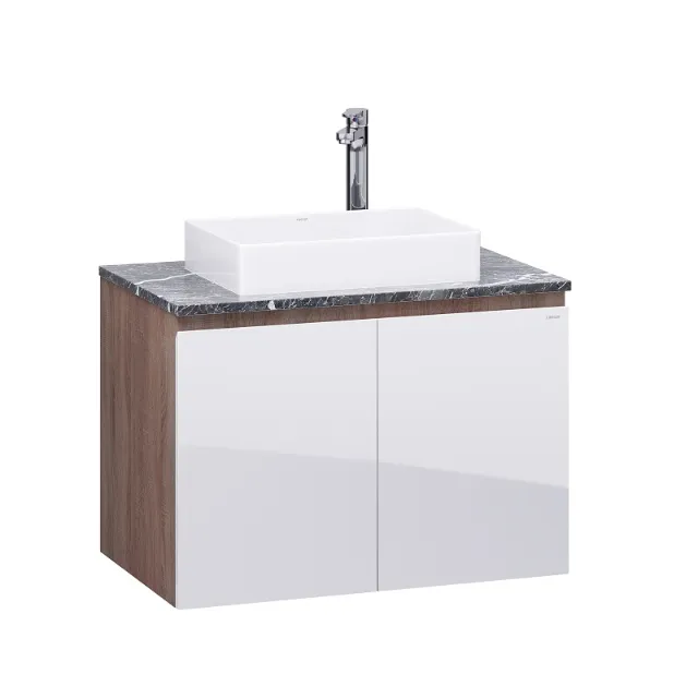 Lavabo kết hợp tủ treo Caesar LF5254 + EH48002AWV