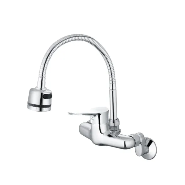 Đánh giá vòi rửa chén Caesar K526C – vòi bếp nóng lạnh cổ uốn linh hoạt