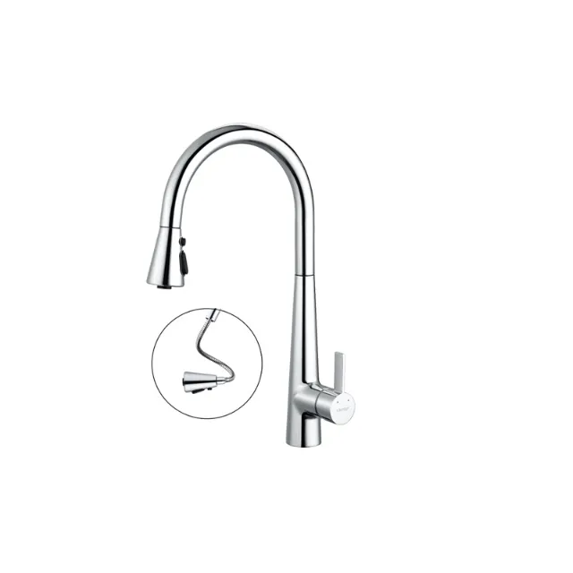 Vòi bếp nóng lạnh Caesar K905C