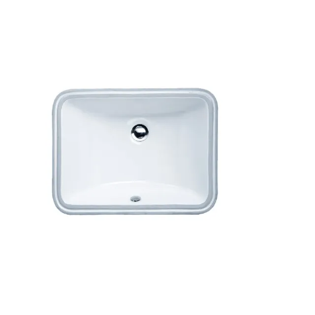 Lavabo Caesar L5125 – chậu âm bàn trắng, lòng sâu 185 mm