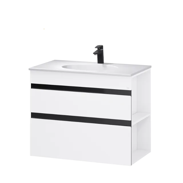 Lavabo kết hợp tủ treo lavabo Caesar LF5026 + EH15026DDRV