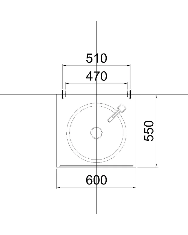 Lavabo dương bàn Caesar LF5038 – ảnh 2