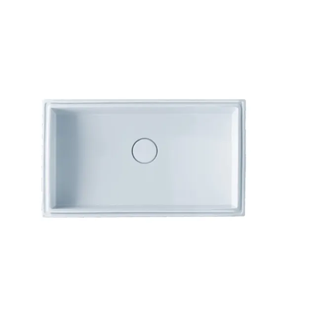 Review lavabo Caesar LF5130: chậu âm bàn dáng dài cho mặt đá hiện đại