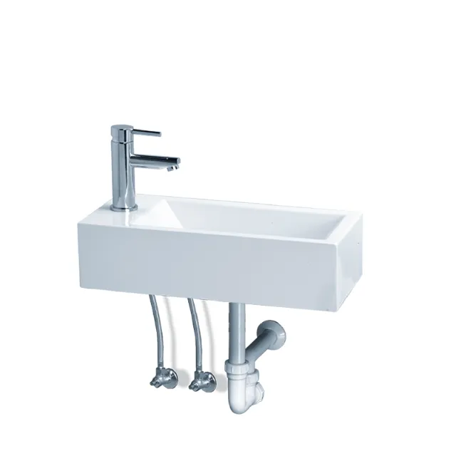 Lavabo vuông treo Caesar LF5239L
