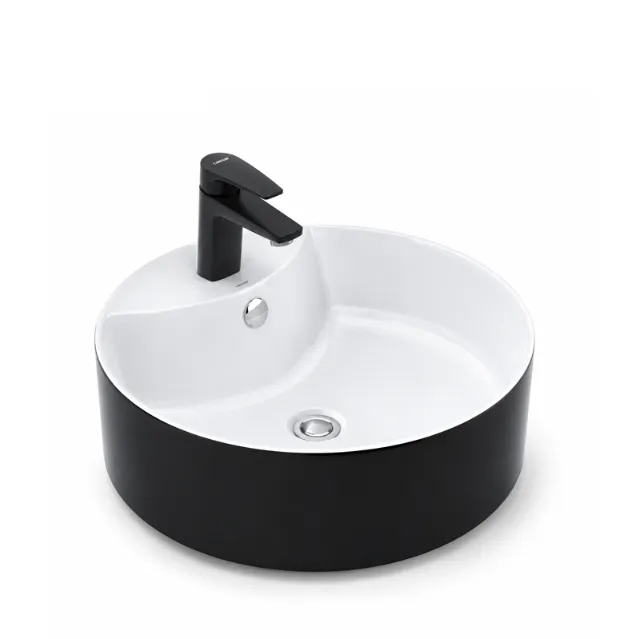 Đánh giá lavabo Caesar LF5240B – chậu đen cá tính cho phòng tắm hiện đại