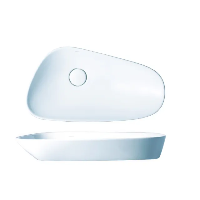 Lavabo Caesar LF5260 – chậu đặt bàn mỏng, dáng dài hiện đại