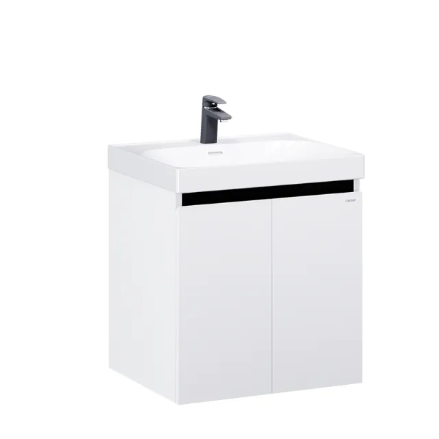 Lavabo kết hợp tủ treo Caesar LF5356 + EH15356AV