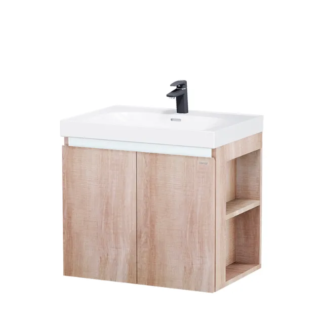 Đánh giá tủ lavabo Caesar LF5357 – bộ chậu siêu mỏng phong cách tối giản