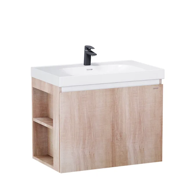 Lavabo kết hợp tủ treo Caesar LF5358 + EH15358CLW7V