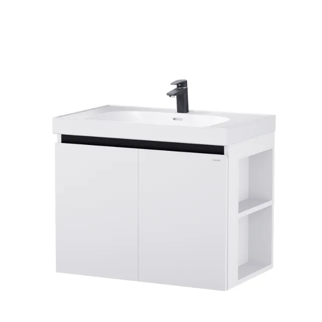 Lavabo kết hợp tủ treo Caesar LF5358 + EH15358CRV