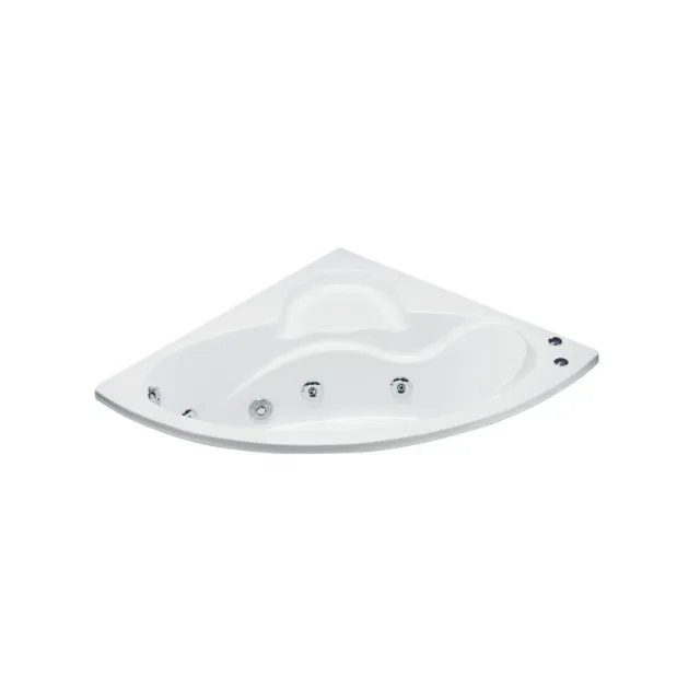 Đánh giá bồn tắm Caesar MT5120A – bồn góc massage để xây bệ ốp đá