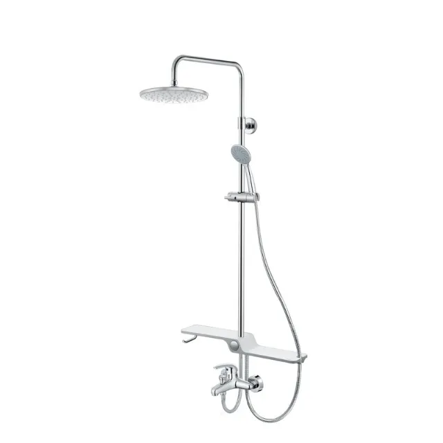Sen nóng lạnh kết hợp bộ phụ kiện sen tắm đứng Caesar S360C - BS126