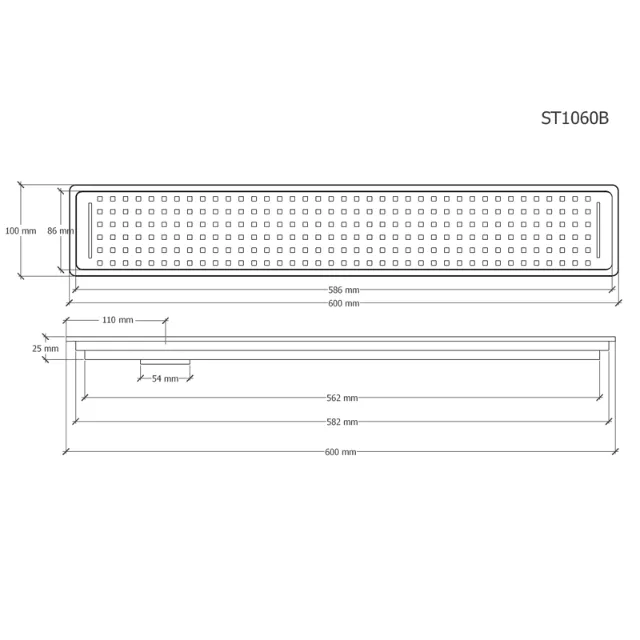 Phểu thoát sàn Caesar ST1060B – ảnh 2