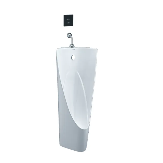 Bồn tiểu Caesar U0235 + A654 – bồn tiểu nam xả cảm ứng