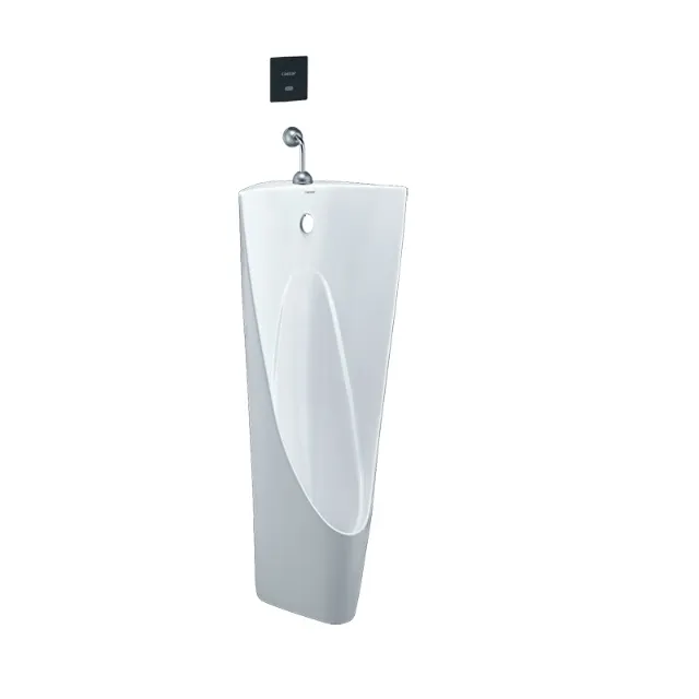 Bồn tiểu Caesar U0239 + A654 – bồn tiểu nam đứng xả cảm ứng